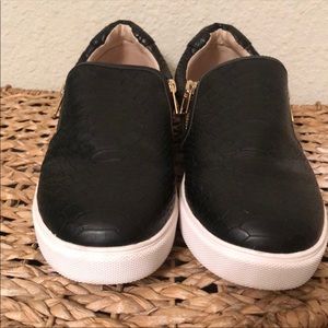 Vince Camuto snake skin sneakers